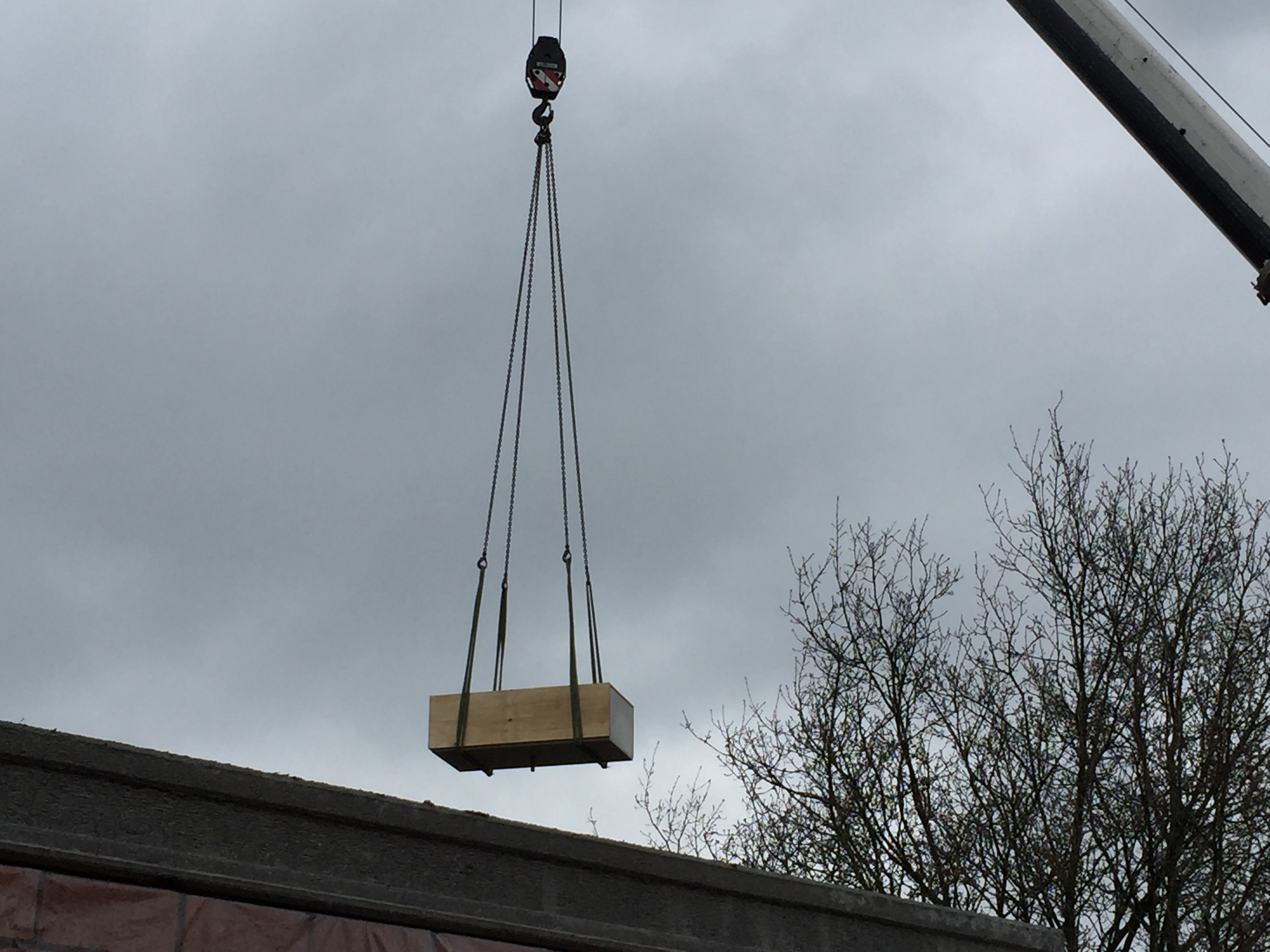 Kan een betonblad ook in mijn keuken of badkamer op een etage worden geplaatst?